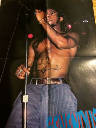 Sevendust,  Rage Against The Machine,  Double Four Page Foldout Poster