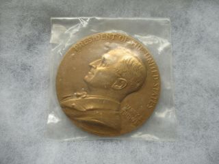 Harry Truman 1949 Inaugural Bronze 3 " Medal President Inauguration