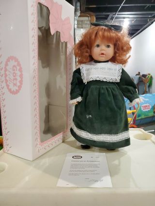 Vintage Gotz Doll Symantha 21 Inchs Limted Edition 2844