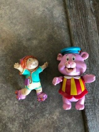 Vintage 1985 Fisher Price Gummi Bears Figure And Cabbage Patch Kids Figure