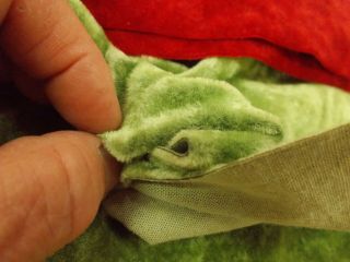 18 COLORS FLAWED Vintage LONG PILE Miniature Mini Bear Velvet Rayon Fur Fabric 3