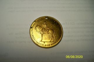 Odd Boy Scout Good Luck Token/coin With Swastika & Other Good Luck Symbols