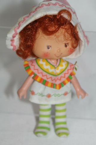 Vintage Kenner Strawberry Shortcake Doll Party Pleaser Cafe Ole Outfit