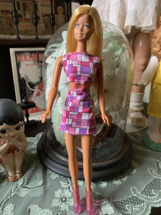 Vintage Mattel Malibu Barbie Made In Korea,  Tnt,  Bend Legs,