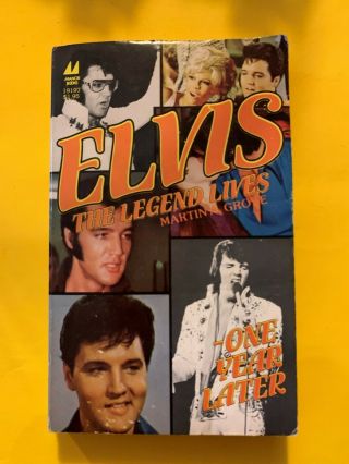 Vintage Elvis Book He Legend Lives 1978 One Year Later 1st Ed