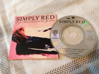 Simply Red - If You Dont Know Me By Now 3 " Cd Single 1989 4 Tracks