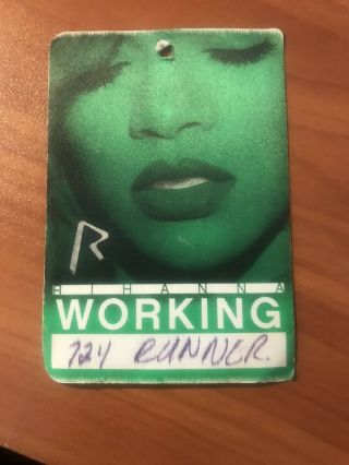 Rihanna Backstage Pass