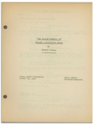 Moe Howard ' s 31pg script for The Three Stooges Film  Idiots Deluxe 
