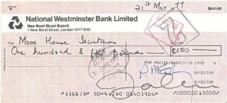 John Lennon/paul Mccartney Signed Beatles Maclen (music) Ltd 1975 Check Psa/dna