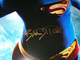 Superman Returns Cast Signed 1 - Sheet Movie Poster Brandon Routh Kate Bosworth, 3
