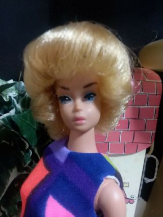 Vintage 1960s Blonde Pageboy Wig - Fashion Queen/miss Barbie/midge Wig Wardrobe