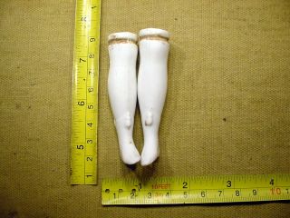 A Pair Excavated Vintage Victorian Binding Legs Age 1860 Size 2.  8 " German 9382
