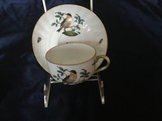 Vintage Herend Rothschild Bird Cup & Saucer Set