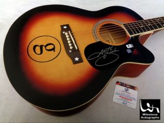 Garth Brooks Autographed Signed Acoustic Guitar W/ Ga -