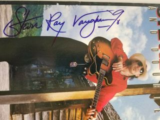 Stevie Ray Vaughn SRV Autographed 