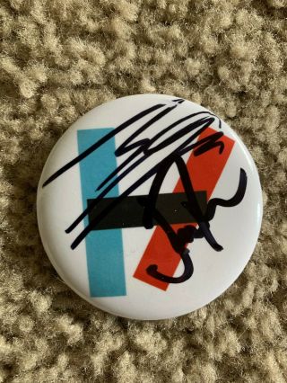 Twenty One Pilots Signed Shirt and Pin - Rare,  Collectible 2