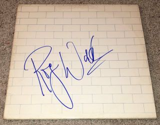 Roger Waters Signed Autograph Pink Floyd The Wall Vinyl Album Wexact Video Proof