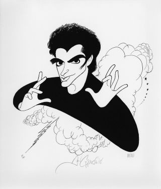 David Copperfield Double - Signed Ltd Edition Lithograph By Al Hirschfeld