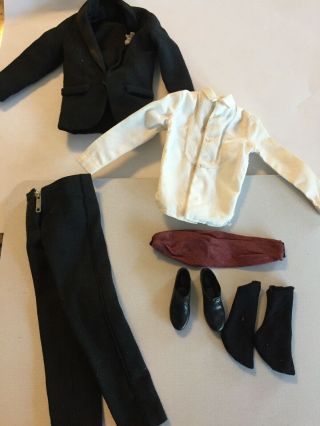 Vintage Barbie Ken Doll 787 Tuxedo Outfit Complete Except For Bow Tie