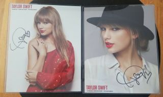 Gorgeous Taylor Swift 8x10 Signed Photo Autographs - Obtained Directly From Her