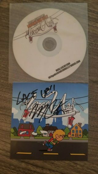 Machine Gun Kelly Mgk Autographed Lace Up: The Mixtape Signed Cd Rare