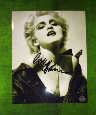 Madonna Hand Signed Autograph 8x10 Photo