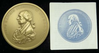 U.  S.  Medal No.  104 President James Madison 3 " Bronze