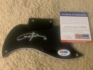Angus Young Ac/dc Signed Autographed Sg Guitar Pickguard Psa Certified