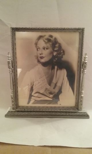 Thelma Todd Inscribed,  Autographed Vintage Photograph