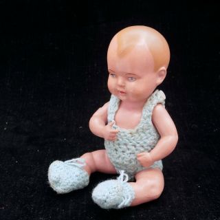 Vintage Celluloid Baby Doll Schildkröt Turtle Mark 16/16½ Germany