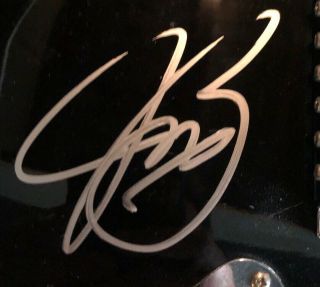 Joe Bonamassa JSA Certified Authentic Signed Autographed Black Guitar On Body 3