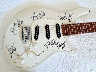 Reo Speedwagon Autographed Guitar / 2001 Tour