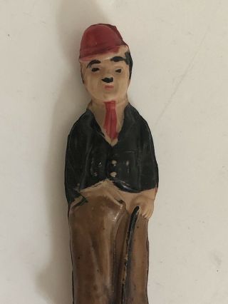 Vintage antique miniature Charlie Chaplin Celluloid doll 2