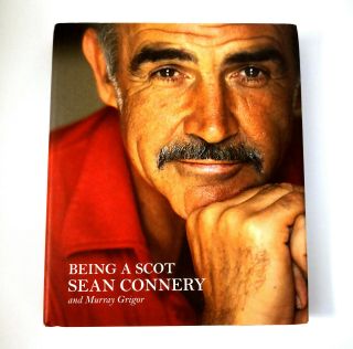RARE Signed SEAN CONNERY Being A Scot Hardcover 1st Print BOOK Beckett BAS LOA 2