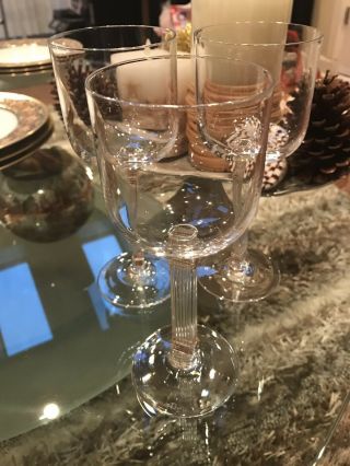 Christian Dior - Gaudron Gold Wine Glass - Set Of Three (3)