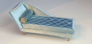 1964 Petite Princess - Fantasy Furniture - Boudoir Chaise Lounge - Light Blue