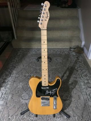 Neil Young Signed Autographed 2003 Squire Fender Telecaster Electric Guitar