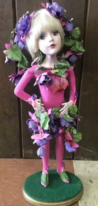 Flower Fairies Porcelain Doll By Bill O 