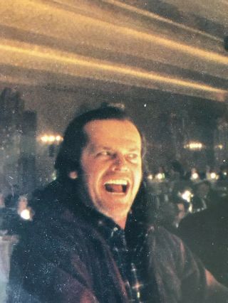 Signed The Shining Bar Scene Movie Photograph Jack Nicholson 8x10 Gai