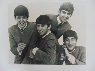 " The Beatles " Paul Mccartney Hand Signed 8x10 B&w Photo Todd Mueller