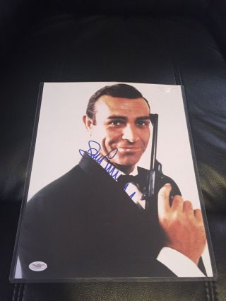 Sean Connery James Bond 007 Signed Autographed Photo 11x14 W/ Jsa Authentic