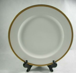 Vintage Haviland & Co.  Limoges France Gold Rim China Dinner Plate Set Of (3)