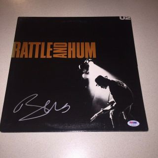 Bono Signed Autographed Rattle And Hum Lp Album U2 Psa/dna Ac41517