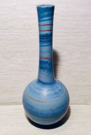 Vintage Royal Haeger Pottery,  Light Blue,  Vase,  10 Inches,  R 1919