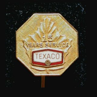 Texaco Oil Company 15 Year Service Pin By Birks With 20 Year Service Diamond Fob