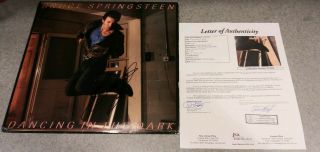 Bruce Springsteen Signed Autographed Music Vinyl Album Dancing In The Dark Jsa