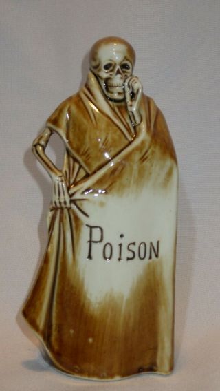 Schafer Vater Poison Skeleton Grim Reaper Death Decanter Flask