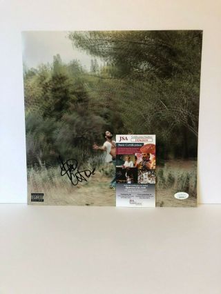 Autographed Kid Cudi Signed 12x12 Photo Album Cover Speedin 