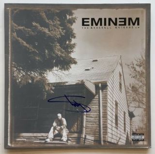 Eminem “the Marshall Mathers Lp” Autographed Album Bas