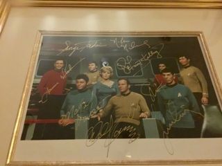 Star Trek signed photograph with Certificate of Authenticity - 8x10 2